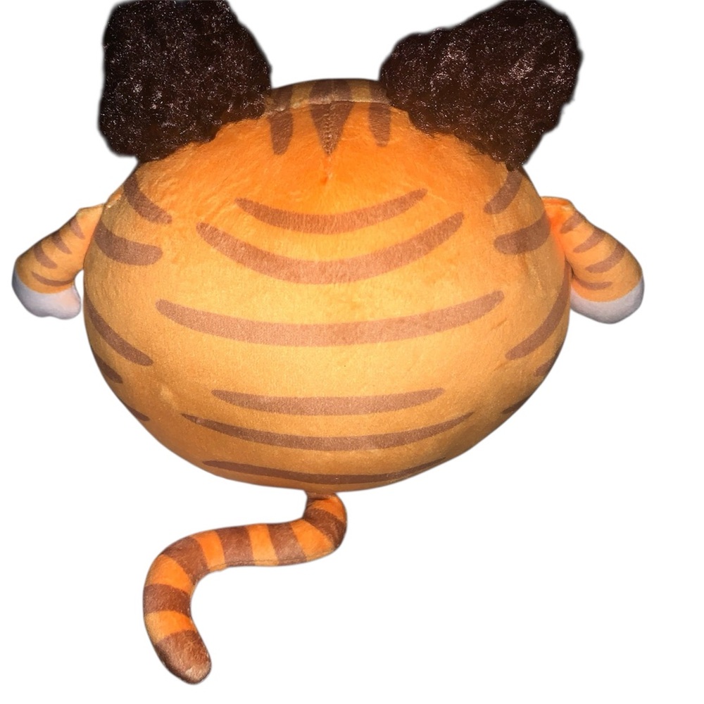 Fresh Cuddles Orange and Brown Stuffed Animal Toy NWT - Picture 2 of 4
